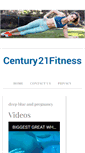 Mobile Screenshot of century21fitness.com